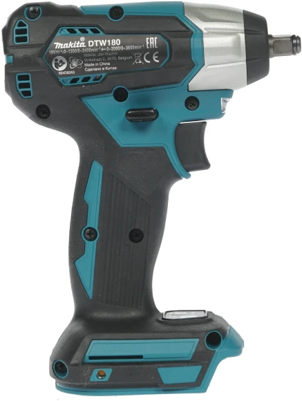 Гайковерт Makita DTW180Z аккум. патрон:квад.3/8"