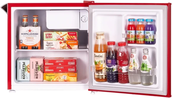 Холодильник Maunfeld MFF50RR 1-нокамерн. красный Холодильник Maunfeld MFF50RR 1-нокамерн. красный