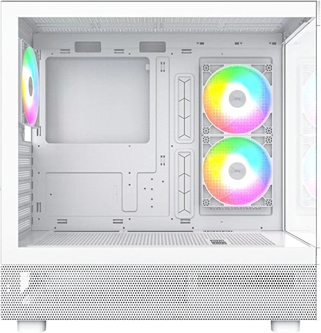 Корпус Montech XR белый без БП ATX 3x120mm 2xUSB3.0 audio bott PSU Корпус Montech XR белый без БП ATX 3x120mm 2xUSB3.0 audio bott PSU