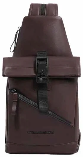 Рюкзак слинг Piquadro Harper CA6784AP/TM коричневый кожа