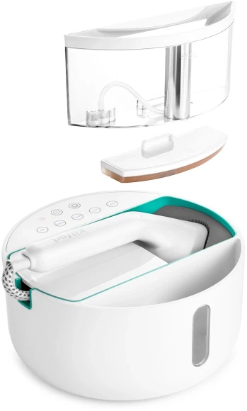 Отпариватель ручной Kitfort КТ-9110-3 2180Вт белый/бирюзовый Отпариватель ручной Kitfort КТ-9110-3 2180Вт белый/бирюзовый