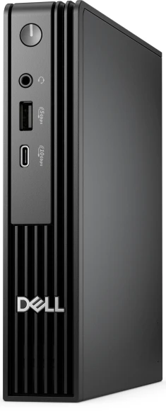 ПК Dell Pro Micro QCM1250 Micro Core Ultra 5 235T (2.2) 16Gb SSD512Gb Graphics Windows 11 Pro GbitEth WiFi BT 90W мышь клавиатура черный (5654)