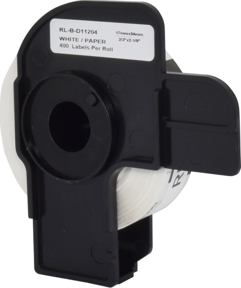 Картридж ленточный Cactus CS-DK11204 DK-11204 черный на белом для Brother P-touch QL-500, QL-550, QL-700, QL-800 Картридж ленточный Cactus CS-DK11204 DK-11204 черный на белом для Brother P-touch QL-500, QL-550, QL-700, QL-800