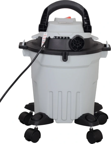 Строительный пылесос Ресанта ПС-1400-15 1400Вт (уборка: сухая/влажная) серый