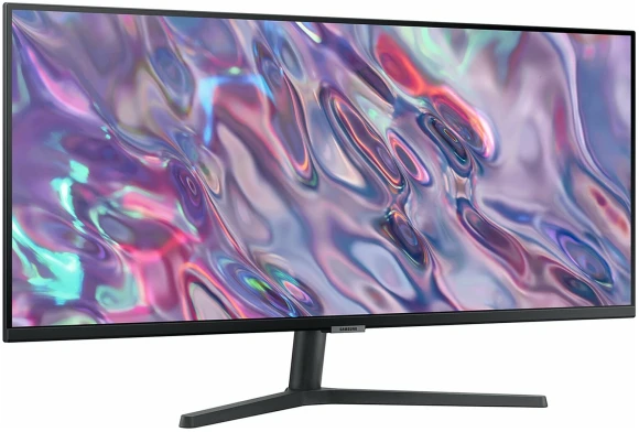 Монитор Samsung 34" ViewFinity S5 LS34C500GAUXEN черный VA LED 21:9 полуматовая 3000:1 300cd 178гр/178гр 3440x1440 100Hz FreeSync DP Ultra WQHD 4.9кг