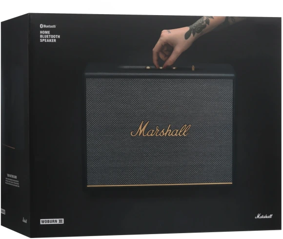 Колонка порт. Marshall Woburn III черный 150W 2.0 BT/3.5Jack 10м