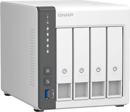 Сетевое хранилище NAS Qnap D4 (REV. C) 4-bay настольный Cortex-A55 RK3568B2 Сетевое хранилище NAS Qnap D4 (REV. C) 4-bay настольный Cortex-A55 RK3568B2