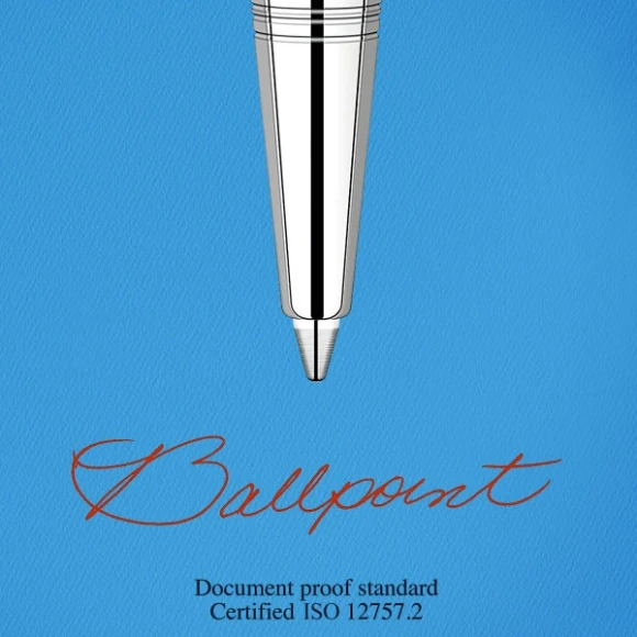 Стержень шариковый Parker QuinkFlow Basic Z09 (2166545) M 1мм красные чернила блистер (2шт)