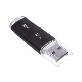 Флеш Диск Silicon Power 32Gb Ultima U02 SP032GBUF2U02V1K USB2.0 черный Флеш Диск Silicon Power 32Gb Ultima U02 SP032GBUF2U02V1K USB2.0 черный