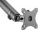 Кронштейн для мониторов Ultramounts UM709 черный 17"-32" макс.8кг крепление к столешнице поворот и наклон Кронштейн для мониторов Ultramounts UM709 черный 17"-32" макс.8кг крепление к столешнице поворот и наклон