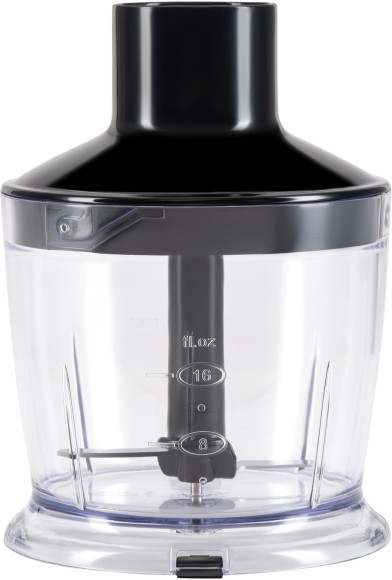 Блендер погружной Rondell RDE-1306 1200Вт черный/серебристый