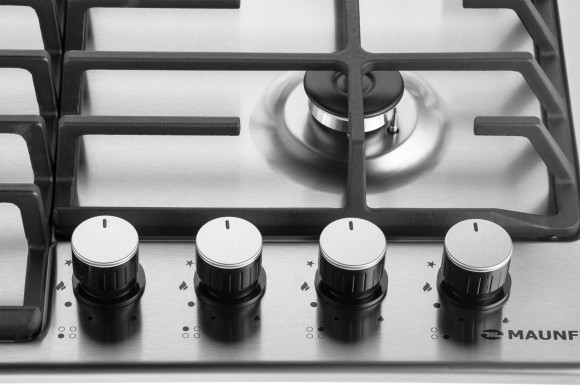 Газовая варочная поверхность Maunfeld EGHS.64.6CS/G нержавеющая сталь