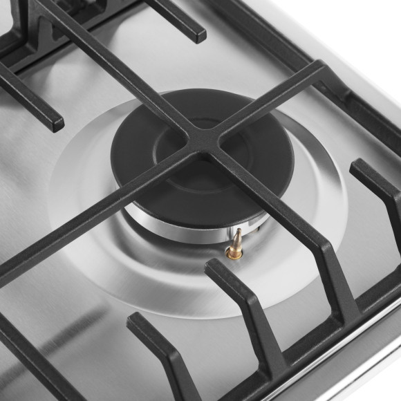 Газовая варочная поверхность Maunfeld EGHS.64.6CS/G нержавеющая сталь