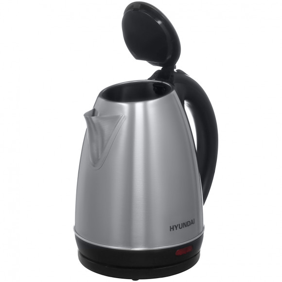 Чайник электрический Hyundai HYK-S1030 1.7л. 2200Вт серебристый матовый/черный корпус: металл/пластик Чайник электрический Hyundai HYK-S1030 1.7л. 2200Вт серебристый матовый/черный корпус: металл/пластик