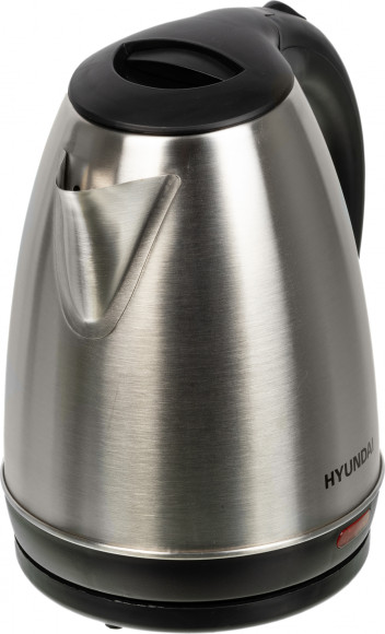 Чайник электрический Hyundai HYK-S1030 1.7л. 2200Вт серебристый матовый/черный корпус: металл/пластик Чайник электрический Hyundai HYK-S1030 1.7л. 2200Вт серебристый матовый/черный корпус: металл/пластик