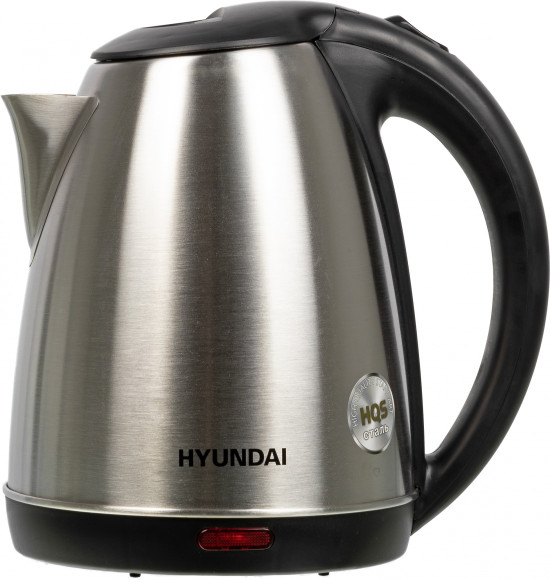 Чайник электрический Hyundai HYK-S1030 1.7л. 2200Вт серебристый матовый/черный корпус: металл/пластик Чайник электрический Hyundai HYK-S1030 1.7л. 2200Вт серебристый матовый/черный корпус: металл/пластик