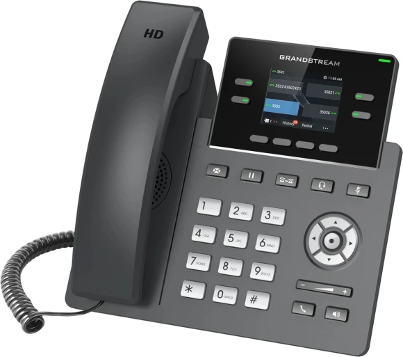 Телефон IP Grandstream GRP-2612G черный