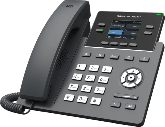 Телефон IP Grandstream GRP-2612G черный