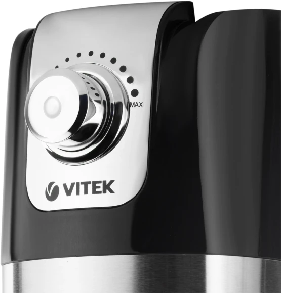 Кухонная машина Vitek VT-1434 планетар.вращ. 1000Вт черный/стальной Кухонная машина Vitek VT-1434 планетар.вращ. 1000Вт черный/стальной
