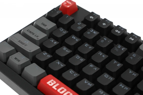 Клавиатура A4Tech Bloody S98 механическая черный/красный USB for gamer LED (S98 RED) Клавиатура A4Tech Bloody S98 механическая черный/красный USB for gamer LED (S98 RED)