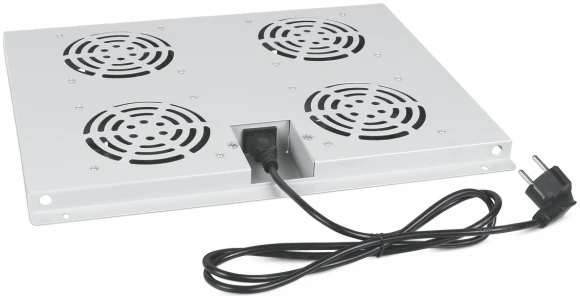 Модуль вентиляторный Cabeus (TRAY-100) 4 вент. серый Модуль вентиляторный Cabeus (TRAY-100) 4 вент. серый