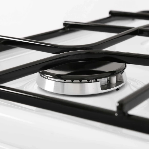 Плита Газовая Gefest GC 532E5WH белый (эмалированная крышка) реш.сталь Плита Газовая Gefest GC 532E5WH белый (эмалированная крышка) реш.сталь