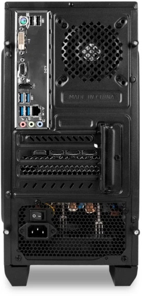 ПК IRU Game 320A5GE MT Ryzen 5 5500 (3.6) 16Gb SSD512Gb RTX3050 8Gb FreeDOS GbitEth 500W черный (2000629)