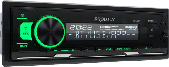Автомагнитола Prology GT-140 1DIN 4x55Вт v4.2 ПДУ (PRGT140) Автомагнитола Prology GT-140 1DIN 4x55Вт v4.2 ПДУ (PRGT140)