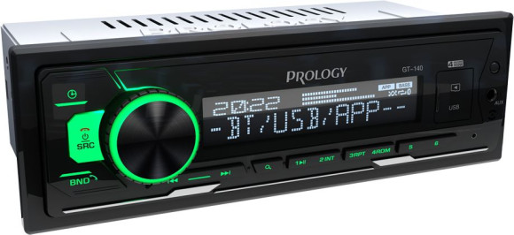 Автомагнитола Prology GT-140 1DIN 4x55Вт v4.2 ПДУ (PRGT140) Автомагнитола Prology GT-140 1DIN 4x55Вт v4.2 ПДУ (PRGT140)