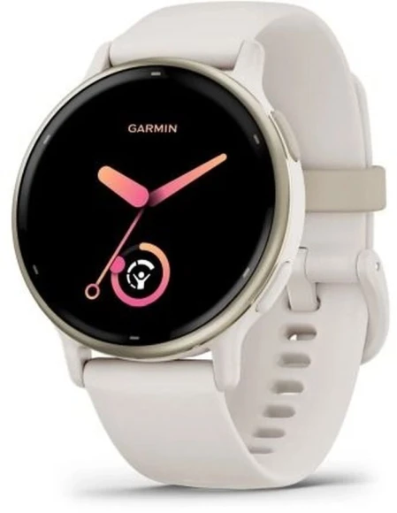 Смарт-часы Garmin Venu 3 35.4мм 1.4" AMOLED корп.серый/серебристый рем.белый разм.брасл.:135-200мм (010-02784-00)