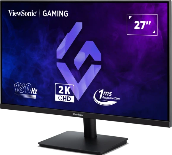Монитор ViewSonic 27" VX27G1-2K черный IPS LED 16:9 HDMI матовая 300cd 178гр/178гр 2560x1440 180Hz G-Sync DP QHD 3.6кг