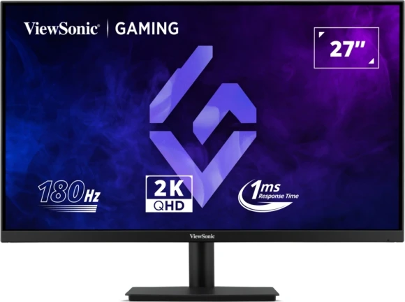 Монитор ViewSonic 27" VX27G1-2K черный IPS LED 16:9 HDMI матовая 300cd 178гр/178гр 2560x1440 180Hz G-Sync DP QHD 3.6кг