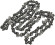 Цепь для цепных пил Huter C1 3/8" 57звеньев для Huter BS-40/ELS2000 (71/4/7)
