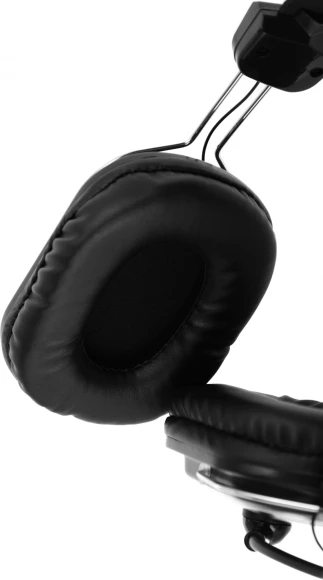 Наушники с микрофоном A4Tech HU-50 черный 2м накладные USB оголовье Наушники с микрофоном A4Tech HU-50 черный 2м накладные USB оголовье