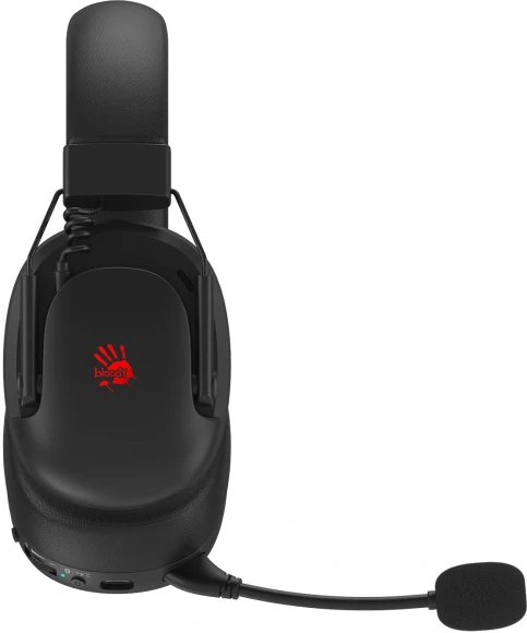 Наушники с микрофоном A4Tech Bloody GR585 черный мониторные BT/Radio/3.5mm оголовье