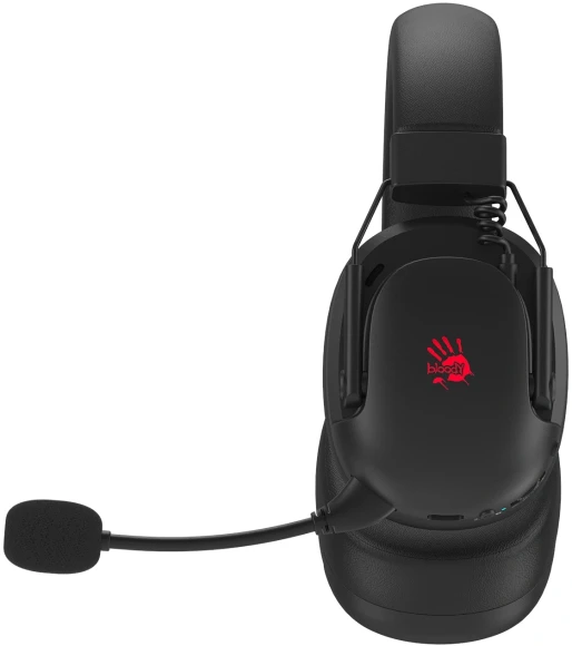 Наушники с микрофоном A4Tech Bloody GR585 черный мониторные BT/Radio/3.5mm оголовье