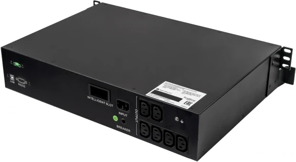 Источник бесперебойного питания Systeme Electriс SMT SMTSE1000RMI2U 720Вт 1000ВА черный