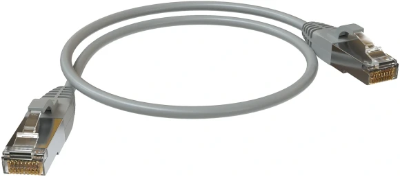 Патч-корд Sysmatrix PC 4545.5ES26.1LSZHGY F/UTP RJ-45 вил.-вилка RJ-45 кат.5E 1м серый LSZH
