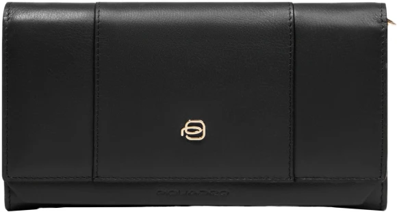 Кошелек женский Piquadro Circle PD6463W92R/N черный натур.кожа