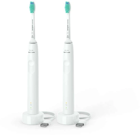 Набор электрических зубных щеток Philips Sonicare 3100 HX3675/13 белый