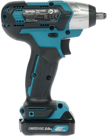 Гайковерт Makita TW140DWAE аккум. патрон:квад.3/8" (кейс в комплекте) Гайковерт Makita TW140DWAE аккум. патрон:квад.3/8" (кейс в комплекте)