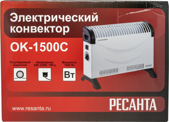 Конвектор Ресанта ОК-1500С 1500Вт белый