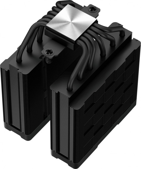 Устройство охлаждения(кулер) Deepcool AG620 Bk ARGB Soc-AM5/AM4/1200/1700/1851 черный/белый 4-pin 15-29dB Al+Cu 260W 1300gr Ret (R-AG620-BKANMN-G-2)