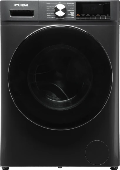 Стиральная машина Hyundai WFD8401 класс: B загр.фронтальная макс.:8кг (с сушкой) темно-серый инвертер