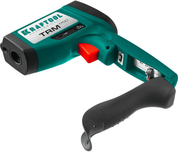 Пирометр Kraftool 45701-1650 зеленый/черный Пирометр Kraftool 45701-1650 зеленый/черный