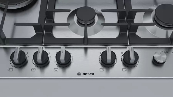 Газовая варочная поверхность Bosch PCS7A5M90 нержавеющая сталь Газовая варочная поверхность Bosch PCS7A5M90 нержавеющая сталь