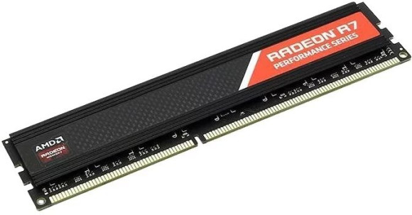 Память DDR4 4Gb 2666MHz AMD R744G2606U1S-UO Radeon R7 Performance Series OEM PC4-21300 CL16 DIMM 288-pin 1.2В OEM
