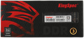 Память DDR3 4GB 1333MHz Kingspec KS1333D3P15004G RTL PC3-10600 CL11 DIMM 240-pin 1.5В dual rank Ret Память DDR3 4GB 1333MHz Kingspec KS1333D3P15004G RTL PC3-10600 CL11 DIMM 240-pin 1.5В dual rank Ret