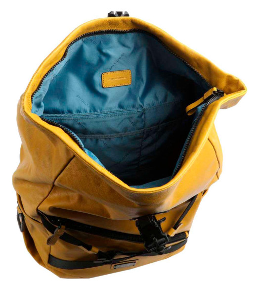 Рюкзак Piquadro Harper CA5677AP/G горчичный кожа Рюкзак Piquadro Harper CA5677AP/G горчичный кожа