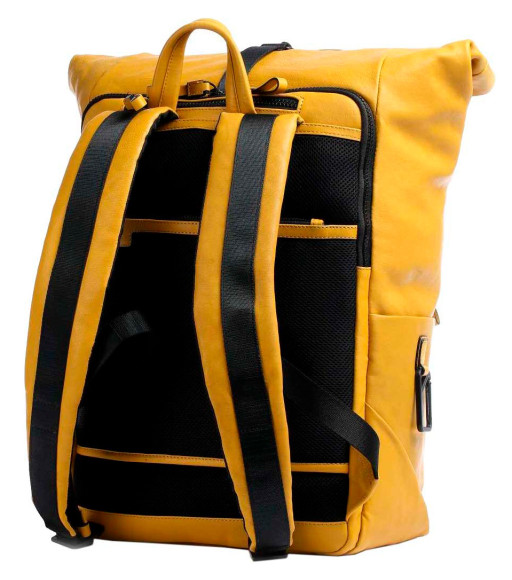 Рюкзак Piquadro Harper CA5677AP/G горчичный кожа Рюкзак Piquadro Harper CA5677AP/G горчичный кожа